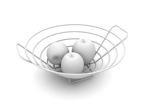 مدل سه بعدی سیب